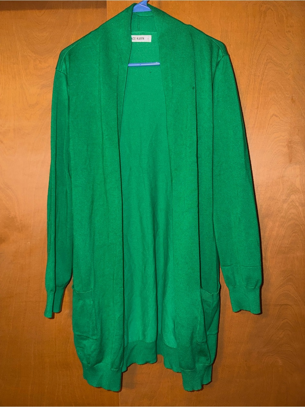 Grace Karin Emerald Green Open-Front Cardigan